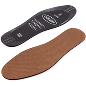 Стельки для повседневной обуви с перфорацией для создания комфортного микроклимата в обуви (коричневые) арт.1243